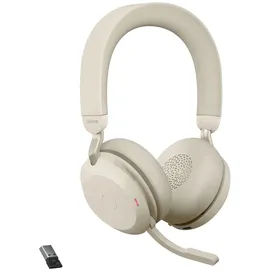 JABRA Evolve2 75 USB-A MS Teams beige