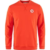 Fjällräven 1960 Logo Badge Sweatshirt Flame Orange S