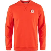 Fjällräven 1960 Logo Badge Sweatshirt Flame Orange S