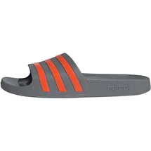 adidas Adilette Aqua Grey Three / Impact Orange / Grey Three 46