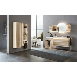 Hängeleiter  Fresh , holzfarben , Maße (cm): B: 38,4 H: 153,6 T: 23.5