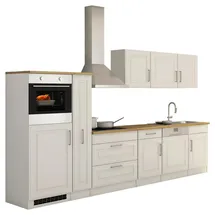 Held Küchenzeile Rom 330 cm Weiß