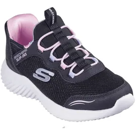 SKECHERS kinderschuhe SLIP-INS: BOUNDER - SIMPLE CUTE in schwarz, 34