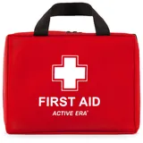 Active Era Erste Hilfe Set, 220-teiliges Premium Erste Hilfe Tasche - Verbandskasten inkl. Sofort Kühlpacks, Augenspülung, Verbandsmaterial, Rettungsdecke für Zuhause, Büro - First Aid Kit ISO 13485