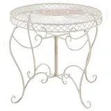 CLP Sheela Gartentisch 0 x 0 x 0 cm Beige/Weiß