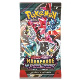 Pokémon Karmesin & Purpur Maskerade im Zwielicht Booster