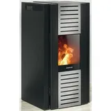 Justus Pelletofen Sirkos 2.0 Stahl Schwarz (2,5 - 6 kW) Kaminofen