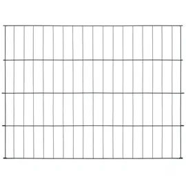 vidaXL Teichzaun Set 115 x 79 cm grün
