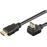 goobay High-Speed-HDMI-90°-Kabel mit Ethernet (HDMI), Video Kabel