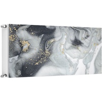 Tmk ArtDeko Heizkörperabdeckung Magnetisch Dekorativer Sichtschutz Energiesparend 120x60 Magnet