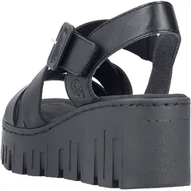 Rieker 68063-00 für Damen, schwarz, Größe 38 EU