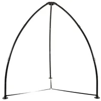 Vivere TPOD Tripod Hammock Chair Stand, Charcoal, 102x102x101
