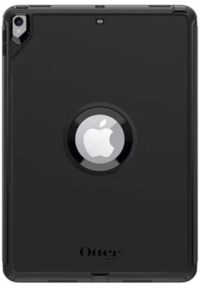 OtterBox für Apple iPad Air 10,5" (3. gen 2019) & Apple iPad Pro 10,5" (1st gen 2017), Hochwertige, Robuste Schutzhülle, Defender Serie, Schwarz