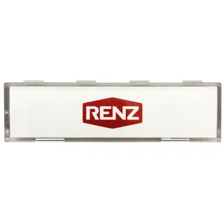 RENZ Namensschildabdeckung mit Namensschildeinlage 97-9-82146