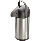 MATO interpräsent Thermokanne Edelstahl (gebürstet), Schwarz 1.9l 4177