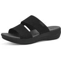 Jana Coshy Original – Die Hallux-freundliche Pantolette 8-27270-43 schwarz H-Weite