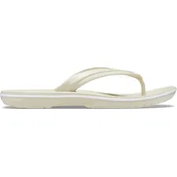 Crocs Unisex Crocband Flip Zehentrenner, Bone, 39/40 EU