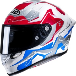 HJC RPHA 1 Nomaro Helm, wit-rood-blauw, XL