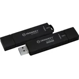 Kingston IronKey D300SM 64 GB schwarz USB 3.0