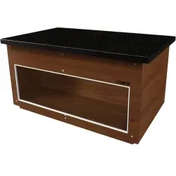 SARO Neutrales Element B 1600 mm, Farbe WALNUSS 366-2510 , 1 Stück