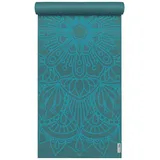 Yogistar Yogamatte Basic Art Lotus Mandala Yoga Rutschfest Yogistar berlinerblau ONE SIZE