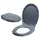 Spirella Premium Toilettendeckel Grau