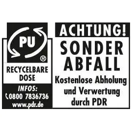 tecwerk 1K-Pistolenschaum XXL 500ml B2 grau o.Einw.-Handsch.Dose TECWERK