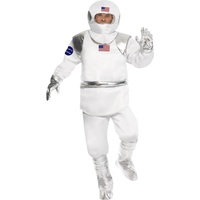 NET TOYS Astronauten Kostüm Spaceman Astronautenanzug M 48/50 Anzug Astronaut Astronautenkostüm Space Man Raumanzug Raumfahrer