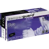 sempermed Einw.-handsch.semperguard Nitril Style, Gr.l schwarz Nitril 100 St./box