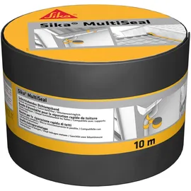 Sika Bitumenband Multiseal Selbstklebendes Dichtungsband 10m, x 10cm grau, –