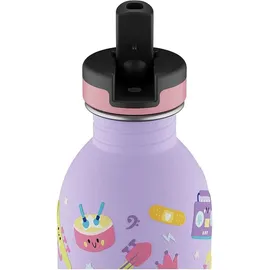 24Bottles Urban Bottle Musik Friends Lila 0,25 l
