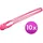 FRIPAC-MEDIS Jumbo-Clips rosa 10 Stück
