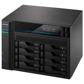 ASUSTOR Lockerstor 8 Leergehäuse Schwarz