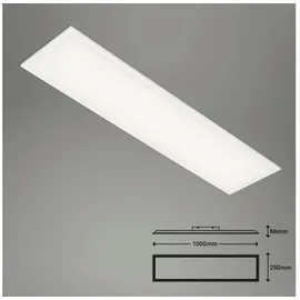 Briloner LED Panel 1 24W rechteckig weiß
