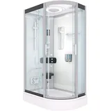 AcquaVapore Dusche Duschkabine D60-70T2R-EC 80x120 cm mit 2K Scheiben Versiegelung