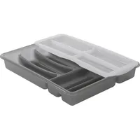 Rotho Besteckkasten, Grau