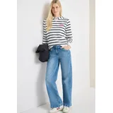 Cecil Hoodie gestreift Blau XS (36)
