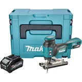 Makita, Stichsäge, JV 001 GM101 Akku Stichsäge 40 V max. 135 mm Brushless + 1x Akku 4,0 Ah + Makpac - ohne