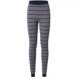 Tchibo - Norweger-Strickleggings - Damen - Gr. M - dunkelblau/jacquard