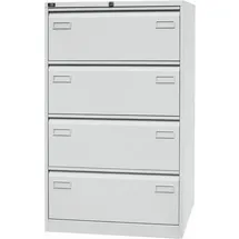 BISLEY Light Hängeregistraturschrank 80 x 62,2 x 132,1 cm lichtgrau