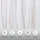 OTTO home Gardine OTTO HOME "Dimona" Gr. 5, beige (creme, schoko), B:140cm H:265cm, Voile, Polyester, Gardinen, Gardine, 2-er Set, transparent, Voile, Polyester, Wellen