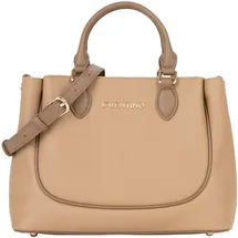 Valentino Daphne Re Shopper Polyurethan Beige