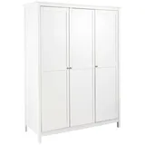 Interlink Kleiderschrank Chilly 155 x 210 x 60 cm Weiß