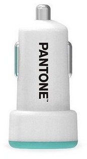 Pantone Universe PANTONE Auto Ladegerät tuerkis 2.1A einfach unterwegs aufladen 2,1 A Smartphone-Kabel