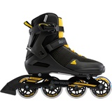 Rollerblade SPARK 80 Inline Skate 2021 Black/Saffron yellow 44,5