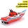 DICKIE RC-Boot Feuerwehrboot CH RTR rot
