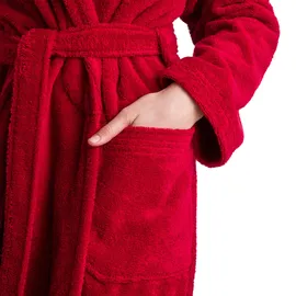 Möve Bademantel Superwuschel ruby L