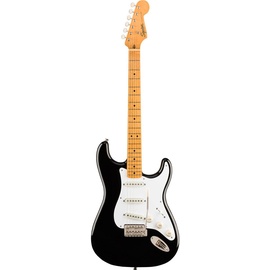 Fender Squier by Fender Classic Vibe '50s Stratocaster, E-Gitarre, Ahorngriffbrett, Schwarz