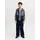 Jack & Jones Junior Jjerush Outdoorjacke Schwarz/Grau/Weiß 140