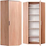 Procontour Mehrzweckschrank Eckschrank Clara 64 x 167 x 64 cm Beige